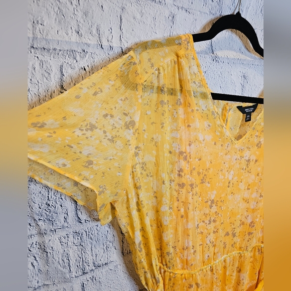 SIMPLY VERA VERAWANG yellow dress - Picture 6 of 8